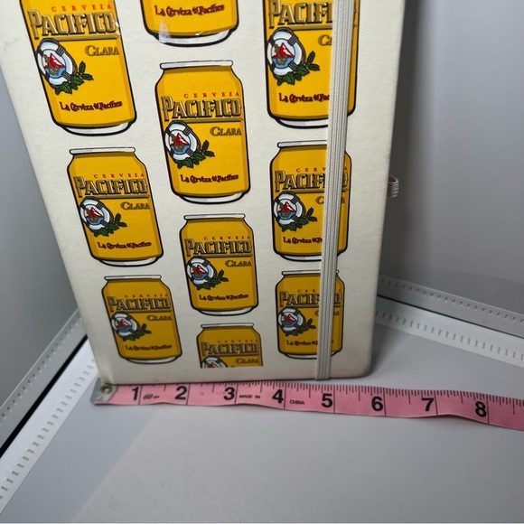 Eccolo Lined Journal Notebook, Pacifico Beer Calendar With Extra Pocket - Picture 4 of 8